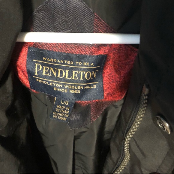 Pendleton Men’s Jacket Size Large Buffalo Plaid Pattern - Picture 3 of 3